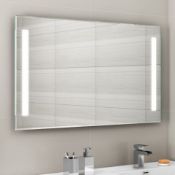 New 1000x600 mm Omega Illuminated LED Mirror. RRP £474.99.ML7004.Led Power The LED Gives