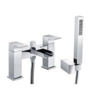 New (Aa138) Kensington Bath Shower Mixer Tap. The Kensington Bath Shower Mixer Tap Has An Open...