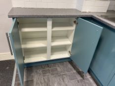 Small Fitted Kitchen With Lamona Sink And Taps