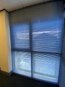 Blue Venetian Blinds