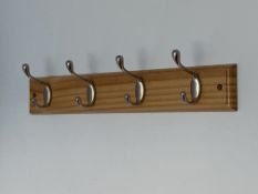 Pair Wall Mounted Coat Hangers