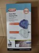 Vax Steam Mop Cleaning Pads RRP £20 Grade A.