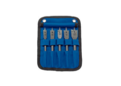 12 x Draper Flat Wood Bits packs of 5 (16mm) (18mm) (20mm) (22mm) (32mm)