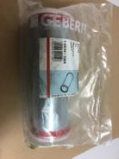 4 x Geberit Mapress Carbon Steel Slip Coupling - 22122