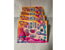 3 boxes of 4 (12 total) Trolls Hair & Fashion