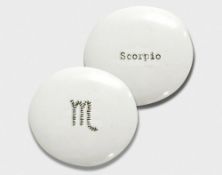 Star Sign Porcelain Pebbles - Gifts - Lucky Charms
