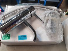 Modern Basin Mono Mixer Tap with Sprung Waste. NR009
