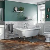 1500 x 780mm traditional style double ended roll top bath Ð no leg set Ð no taps / waste. Bath only