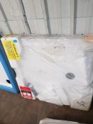 800 x 800mm stone resin shower tray. 40Mm deep with off-centre waste VP-R02