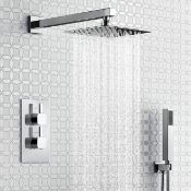 New & Boxed Thermostatic Mixer Shower Set 8
