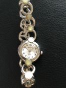 Charming Softech Ladies Quartz Fashion Watch with Opalescent Stones (GS 103)