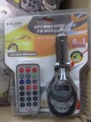 13pcs Wireless Handsfree MP3 units new & Sealed