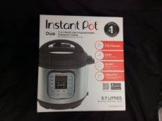 Instant Pot 7 in 1 Programmable Pressure Cooker Model Duo 60