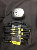Stanley Tool Set and Rexel Electric Stapler/Punch Model Polaris1420