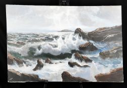 Oil on Canvas by Italian Artist Di Giulo 