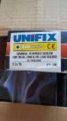 24 boxes - 5x70mm screws