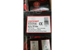 5 boxes - 6x70 screws