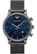 Emporio Armani AR1979 Men's Chronograph Quartz Designer Watch