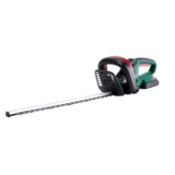 (R11H) 2x Qualcast Items. 1x 51cm 18V 1.5Ah Cordless Hedge Trimmer (With Battery & Charger). 1x 55