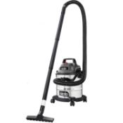 (R13E) 2x Ozito Wet & Dry Vacuum. 1250W 12 Litres.