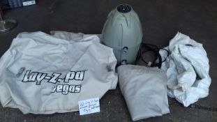(R15) Lay Z Spa Extras – To Include Grey Egg Pump & Hot Tub Outer Shell.