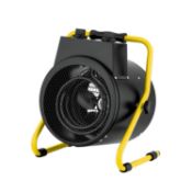 (R14D) 2x Iron Horse 3000W Industrial Fan Heater With Adjustable Thermostat. RRP £60 Each.