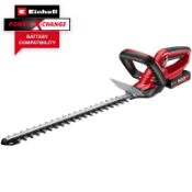 (R2D) 4x Items. 1x Ozito 18V Cordless Hedge Trimmer (With Battery & Charger). 3x 18V Grass Trimmer