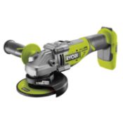 (R2C) 3x Ryobi Items. 1x One + 18V Brushless 125mm Angle Grinder (With Battery & Vcharger). 1x 200W