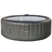 (R15) 1x CleverSpa Matara RRP £570. (Raw Customer Return. Unit Inflates. Has Hose. No Lid Or Val