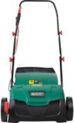 (R1H) 3x Items. 2x Qualcast 32cm 1300W Electric Scarifier & Raker (No Grass Boxes). 1x Powerbase El
