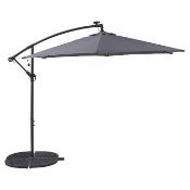 (R9A) 1x 3 Metre Leanover Parasol (W3x H2.5m)