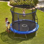 (R16) 1x SportsPower 10ft Trampoline. RRP £159. (Height 255 cm). (Unit Open, See Photo. Raw Custom