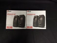 2x Trust Speaker Set