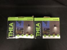 2x Solarcentre Thea Solar Garden Spotight