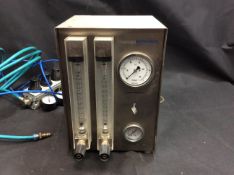 Pressure Regulator Vessel With Tubing And 3 Way Tap