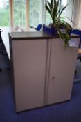 w1200x800 Desk Hardwired qty 8, Task chairs qty 6, H1100 hinged door unit qty 1, Coat Stand qty 1