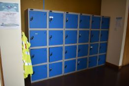 8 Locker Unit Qty 4, 4 Locker Unit Qty 3