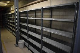 Open shelving H1730xD380xW10800 Qty 1