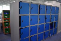 8x Locker Unit Qty 1, 4x Locker Unit Qty 4