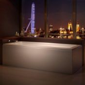 New (D5) 1700x700mm Solarna Single Ended Bath, No Taphole. RRP £272.99.The Superbly Designed...