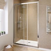 New (D20) 1400mm - 6mm - Elements Sliding Shower Door RRP£299.99 Essential Design - Our Stan...