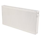 (H45) Premium Type 22 Double-Panel Double Convector Radiator 450 x 1000mm White 5141Btu. Horizo...
