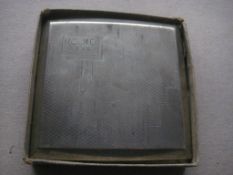 Vintage Silver-Plated Cigarette Case