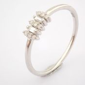 14K White Gold Diamond Ring