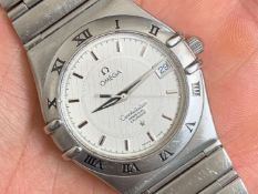 Omega / Constellation Perpetual Calendar 35mm - Gentlmen's Steel Wrist Watch