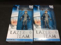 BRAND NEW STOCK 2x Rooster Teeth Lazer Team Woody Figurine