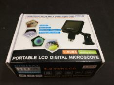 Innovation Beyond Imagination Portable LCD Digital Microscope 1-600X