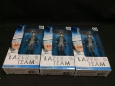 BRAND NEW STOCK 3x Rooster Teeth Lazer Team Woody Figurine