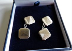 Vintage Gold on Sterling Silver Cufflinks