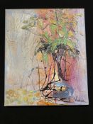 Oksana Veber Original Oil On Canvas 'Still Life'